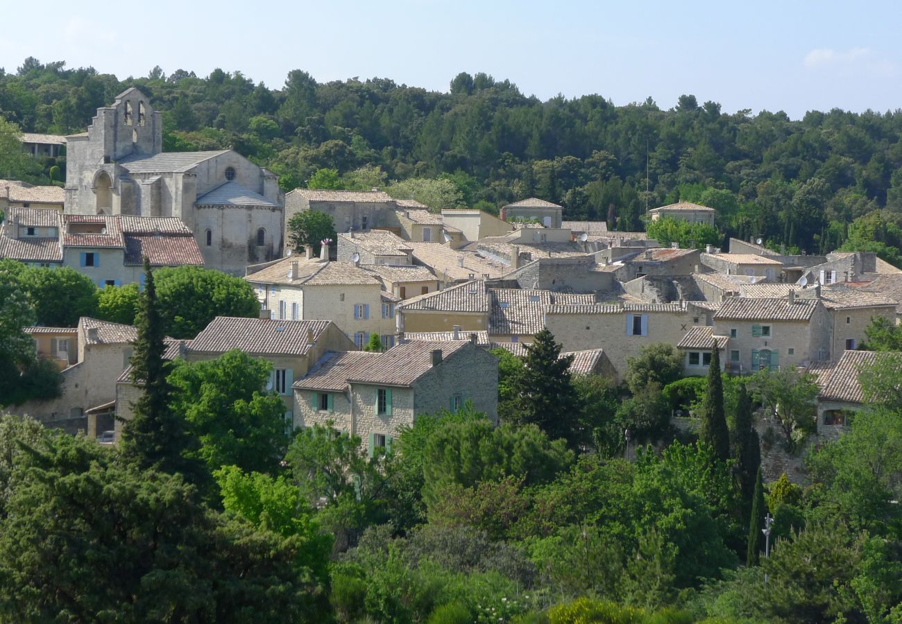 Maison à Saint-Restitut - Mas Provençal en pierre avec vue Panoramique & Piscine- Saint-Restitut