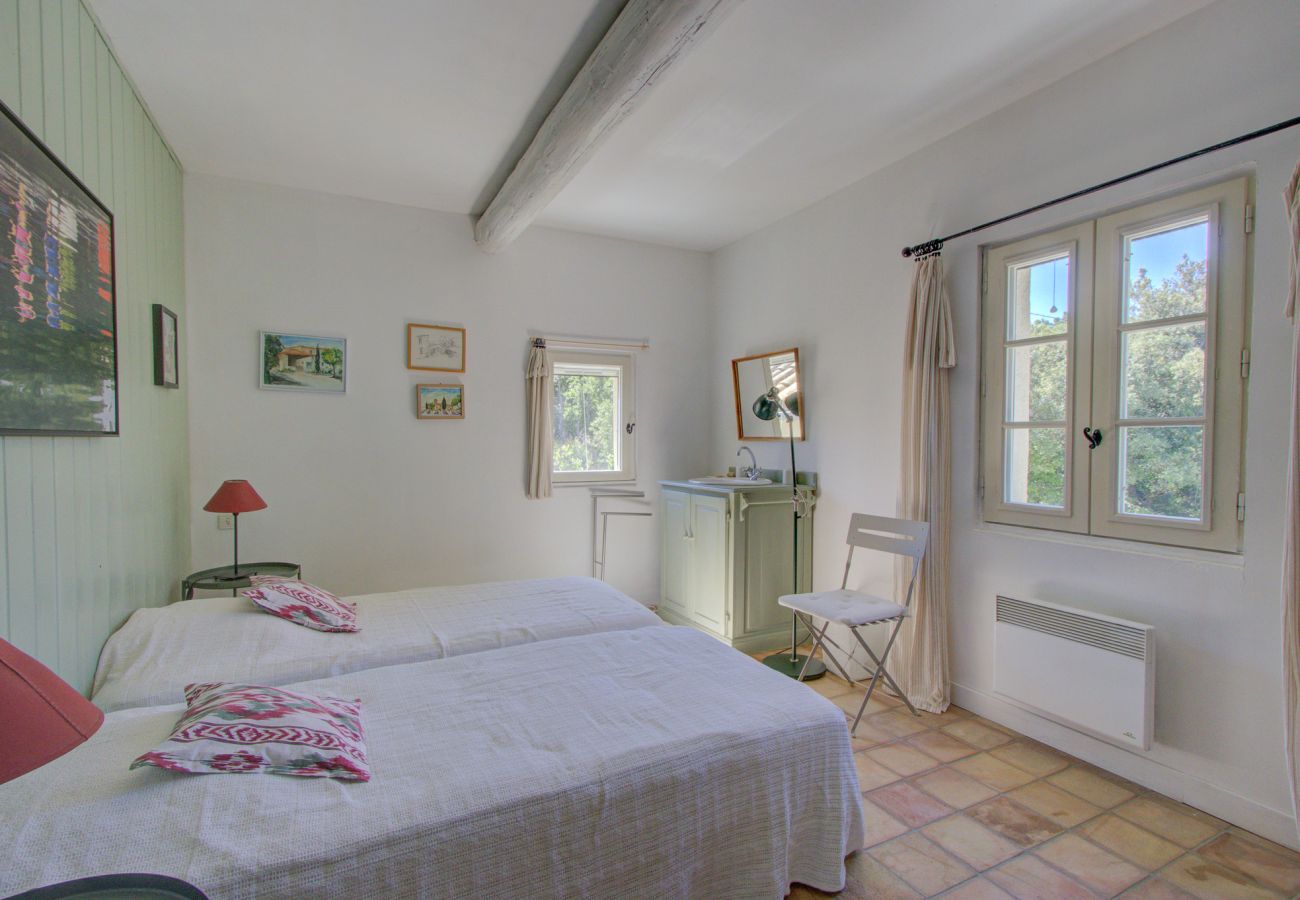 Maison à Saint-Restitut - Mas Provençal en pierre avec vue Panoramique & Piscine- Saint-Restitut