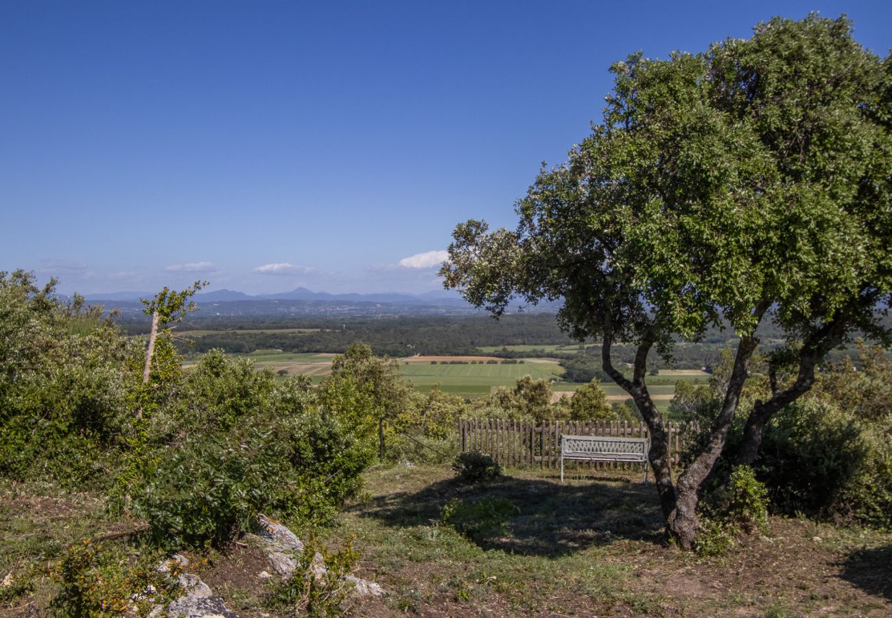 Maison à Saint-Restitut - Mas Provençal en pierre avec vue Panoramique & Piscine- Saint-Restitut