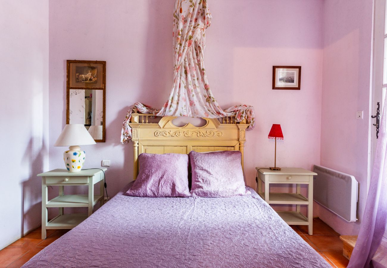 Maison à Clansayes - Maison de caractère avec piscine chauffée privée - Clansayes, Drôme Provençale