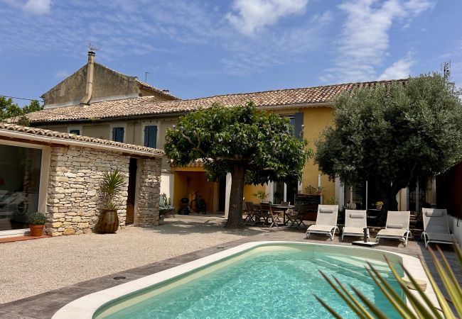 Maison à Suze-la-Rousse - Maison de village climatisée avec piscine privée, Suze-la-rousse - Drôme Provençale