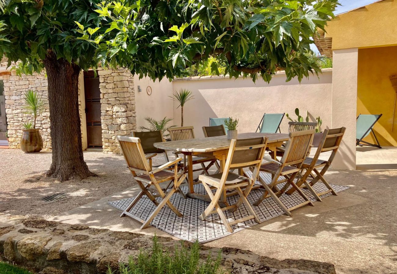 Maison à Suze-la-Rousse - Maison de village climatisée avec piscine privée, Suze-la-rousse - Drôme Provençale