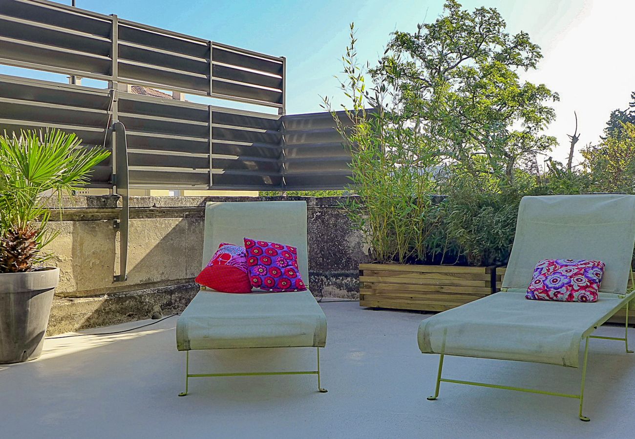 Appartement à Saint-Paul-Trois-Châteaux - Appartement cœur village • Terrasse 50 m²