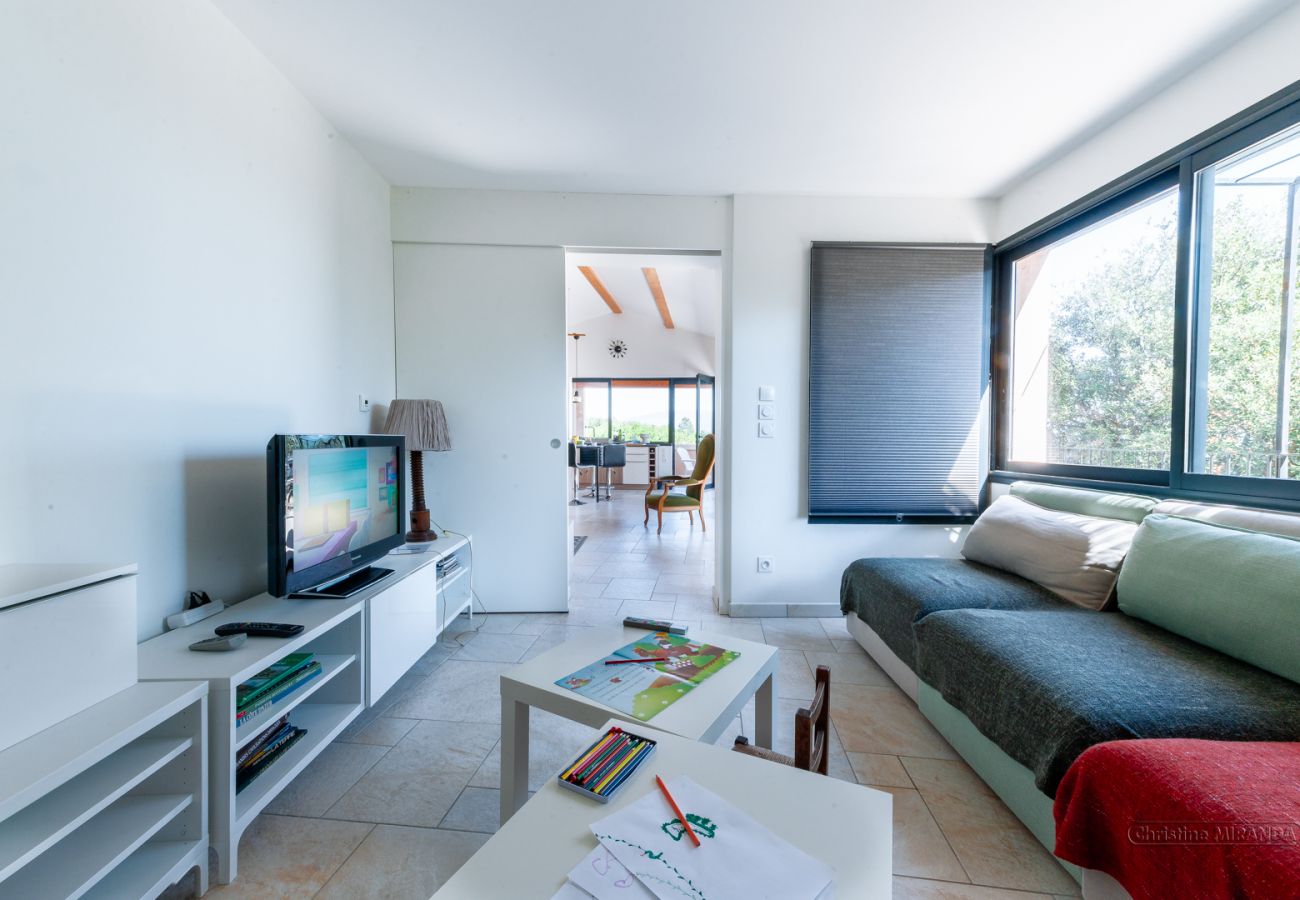 Villa à Réauville - La Villa moderne, avec piscine & vue en Drôme Provençale