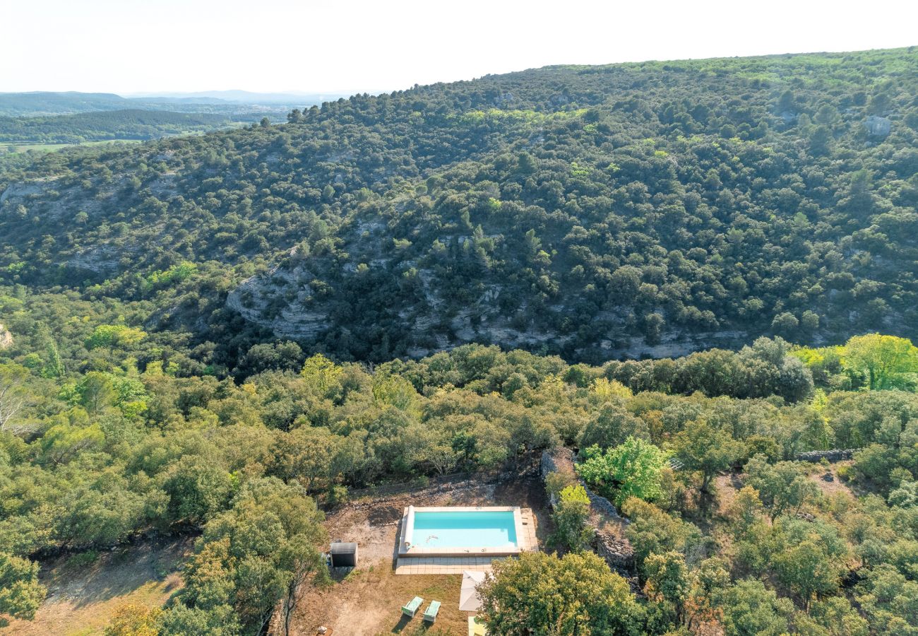 Villa à Saint-Restitut - Villa climatisée avec piscine & jardin – Saint-Restitut