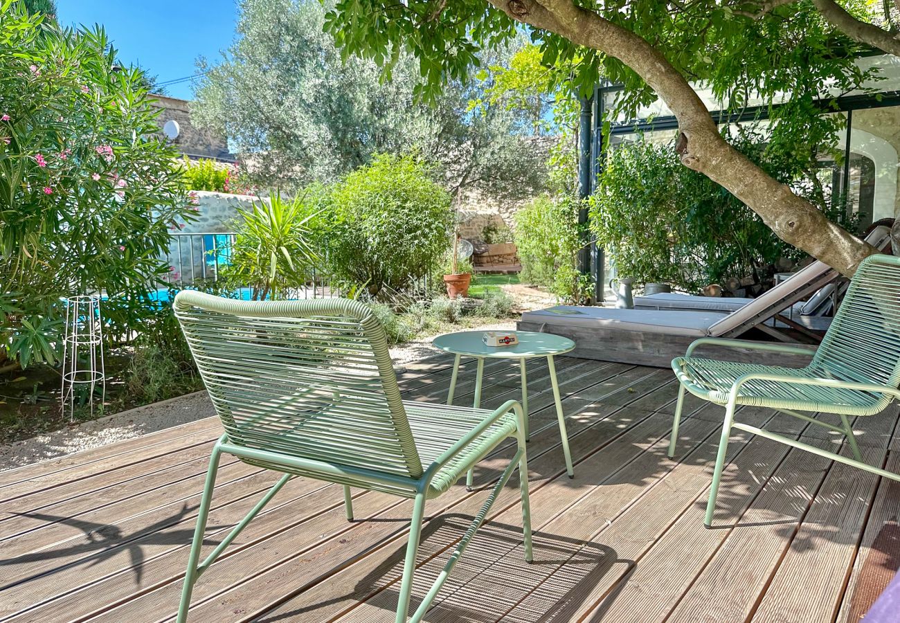 Maison à Grignan - Maison de village avec piscine privée, Grignan - Drôme provençale
