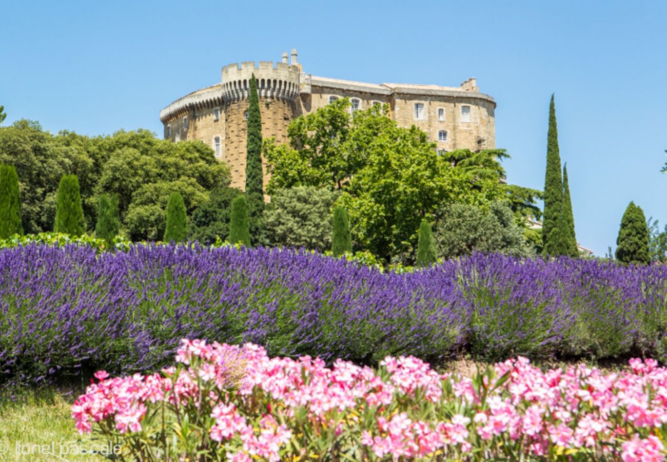 Maison à Saint-Paul-Trois-Châteaux - La Petite Maison dans la colline, piscine et terrain de pétanque, Drôme Provençale