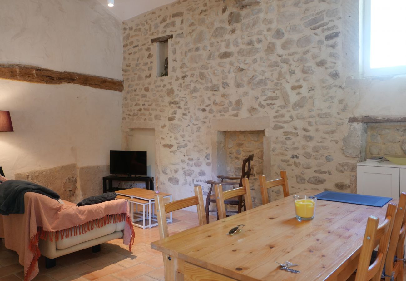Gîte Rural à Valréas - Gîte de charme en Provence – La Chapelle à Valréas, avec piscine et nature