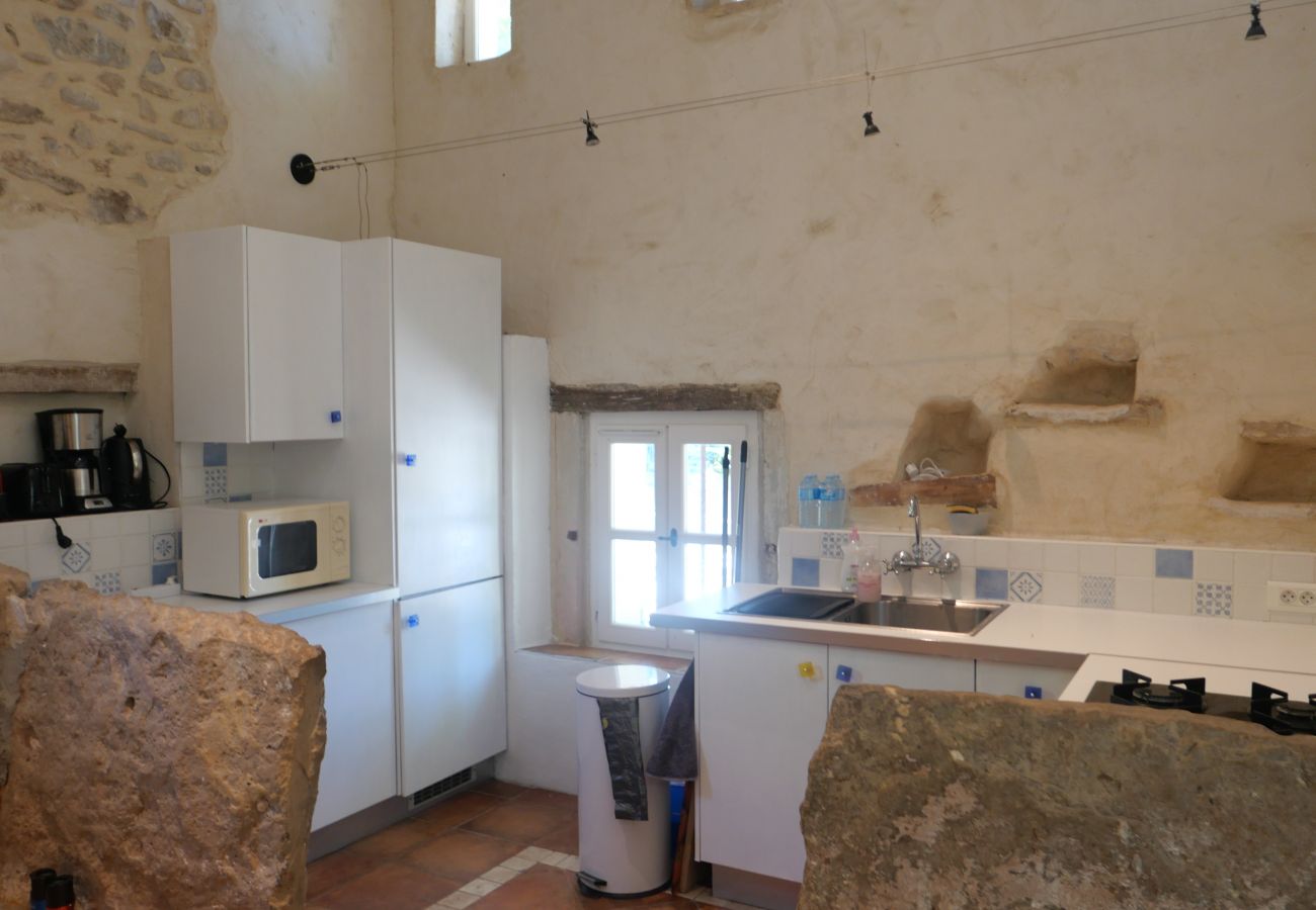 Gîte Rural à Valréas - Gîte de charme en Provence – La Chapelle à Valréas, avec piscine et nature