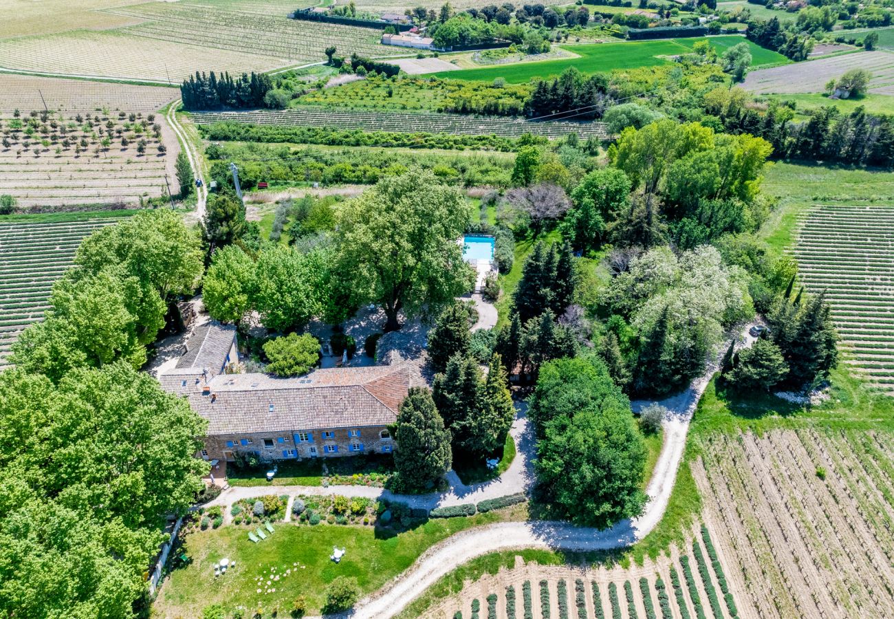 Gîte Rural à Valréas - Gîte de charme en Provence – La Chapelle à Valréas, avec piscine et nature