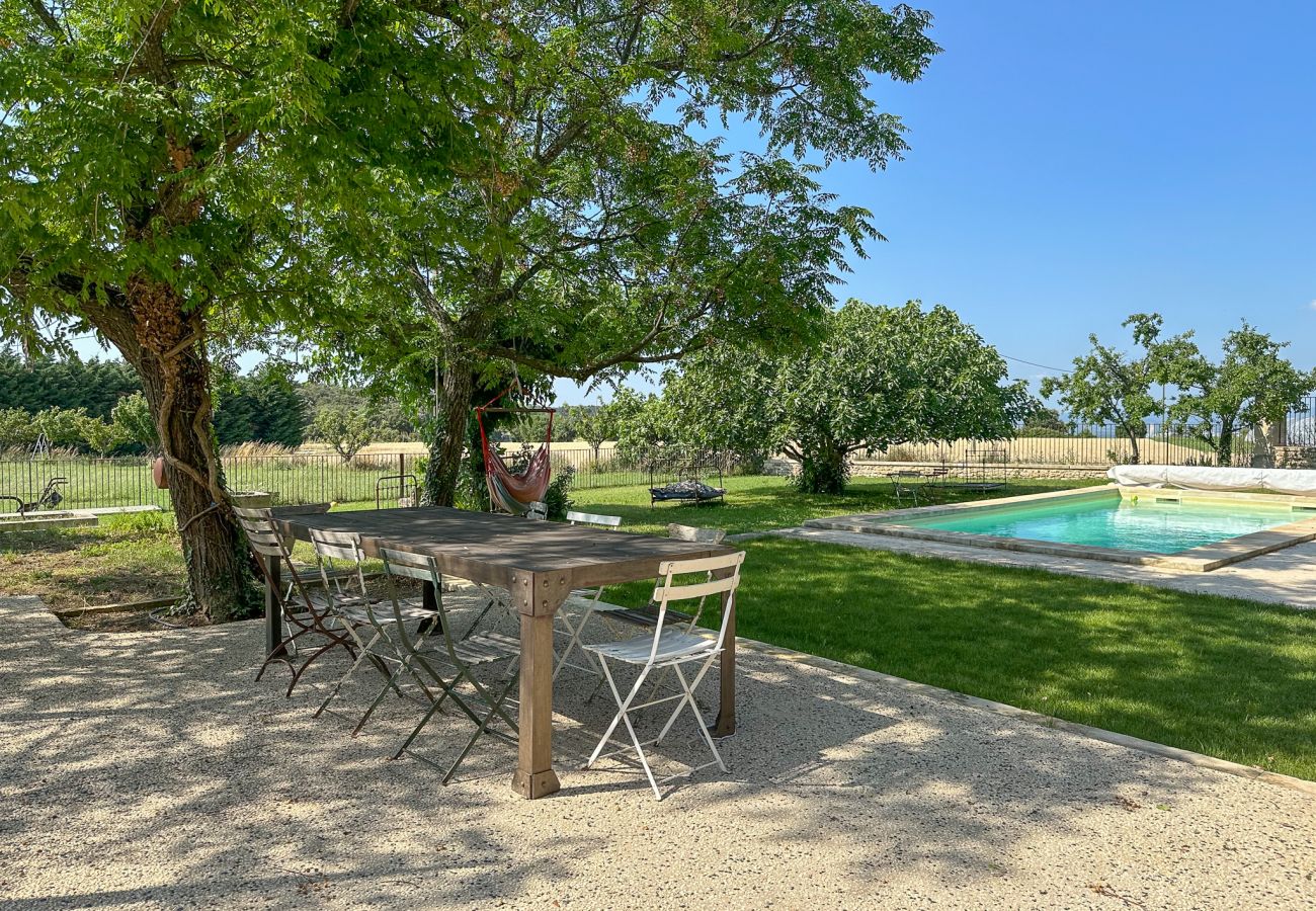Maison à Clansayes - Mas des Carrières – Maison de Vacances Provençale, piscine & grand jardin - Clansayes