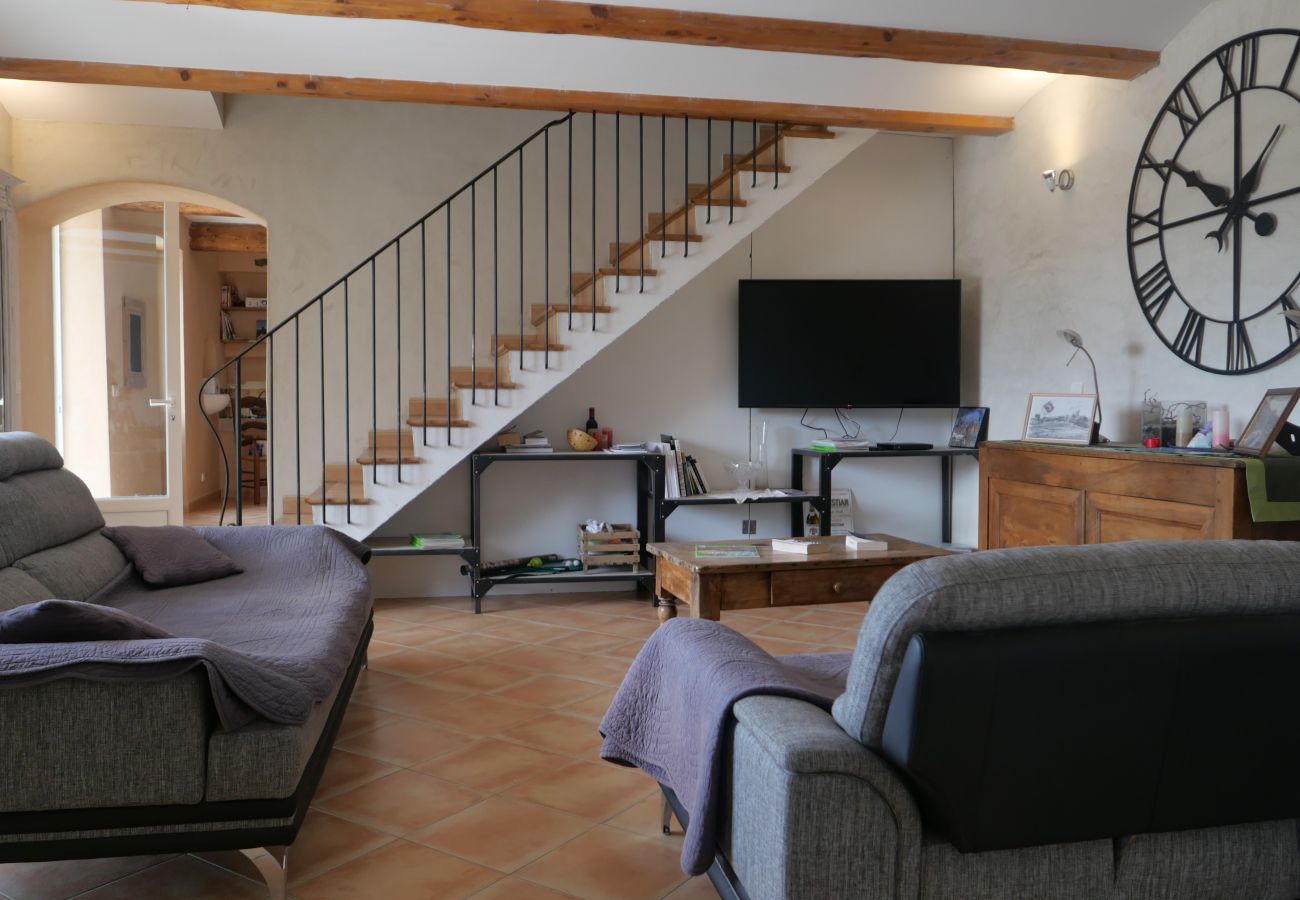 Maison à Clansayes - Mas des Carrières – Maison de Vacances Provençale, piscine & grand jardin - Clansayes