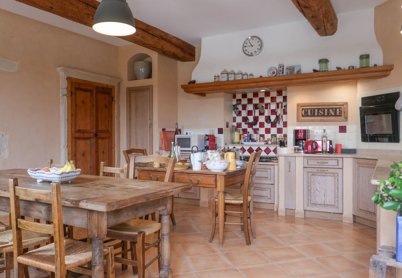 Maison à Clansayes - Mas des Carrières – Maison de Vacances Provençale, piscine & grand jardin - Clansayes