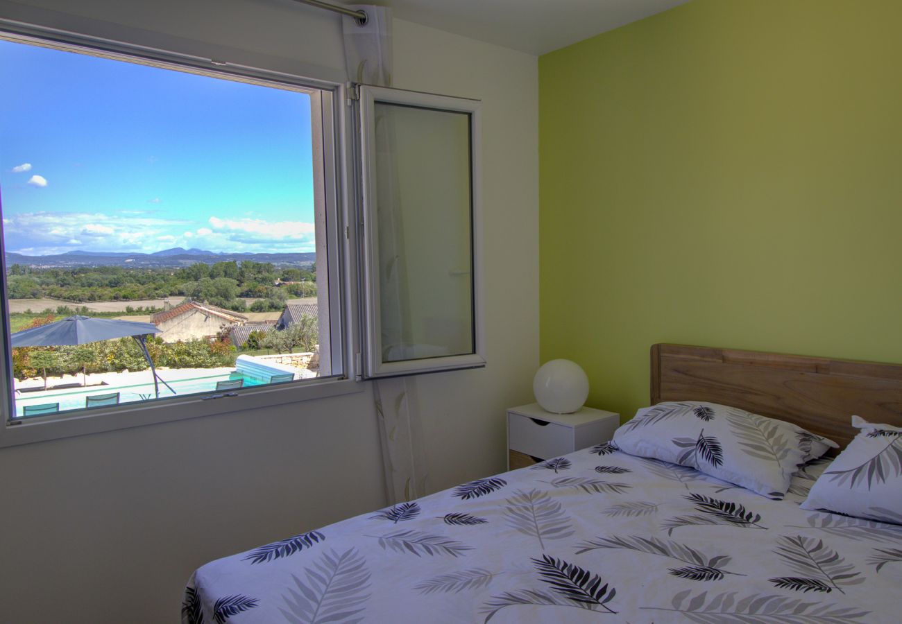 Villa à Colonzelle - Villa en Provence avec piscine, jardin et vue Ventoux - Colonzelle