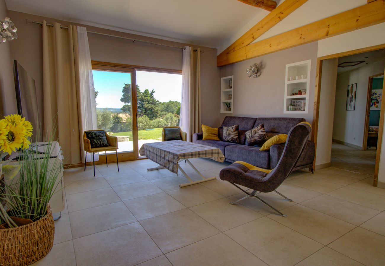 Villa à Colonzelle - Villa en Provence avec piscine, jardin et vue Ventoux - Colonzelle