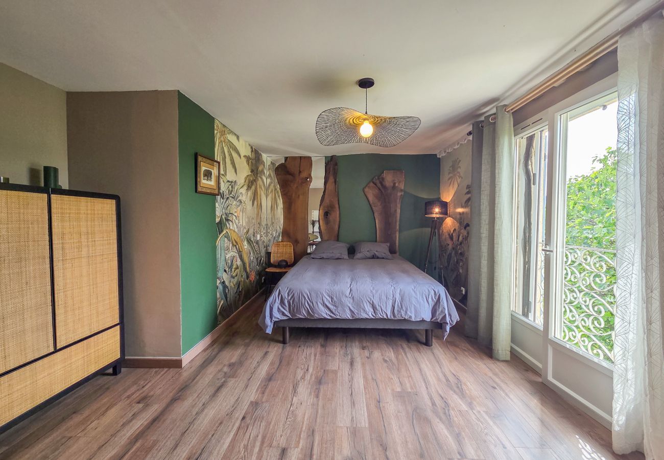 Maison à Tulette - Maison familiale, rénovée, avec piscine chauffée & jardin