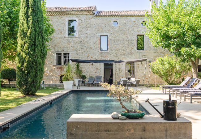 Maison à Tulette - La Mancelone, propriété d'exception à louer, avec piscine