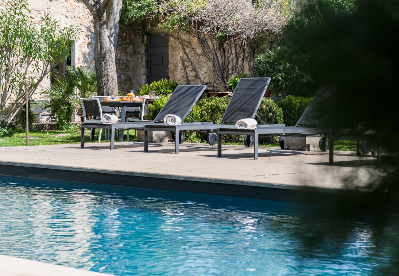 Maison à Tulette - La Mancelone, propriété d'exception à louer, avec piscine