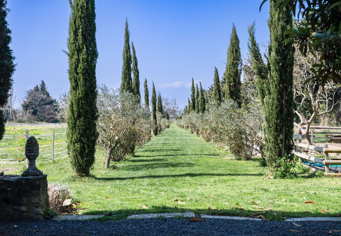 Maison à Tulette - La Mancelone, propriété d'exception à louer, avec piscine