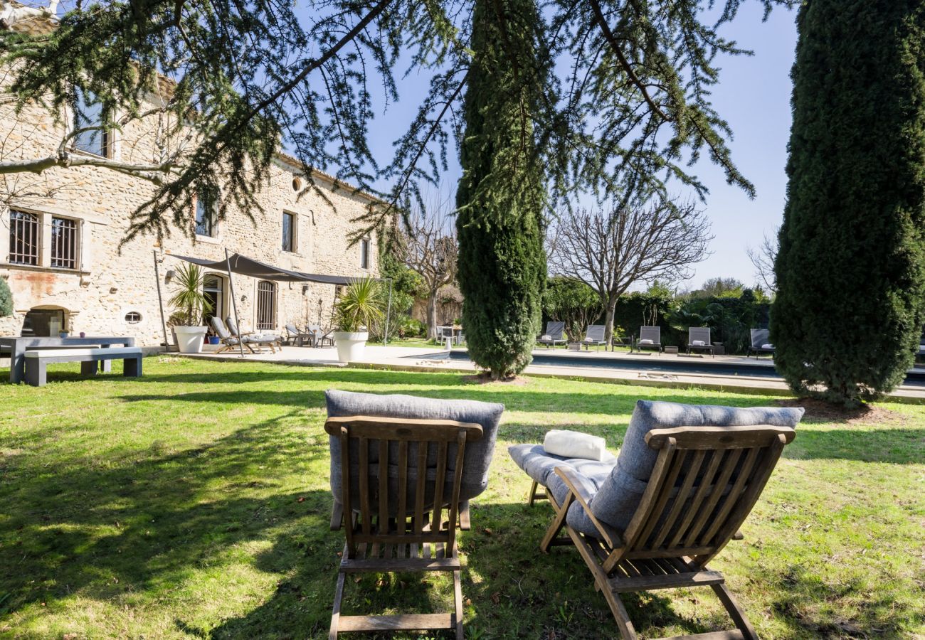 Maison à Tulette - La Mancelone, propriété d'exception à louer, avec piscine