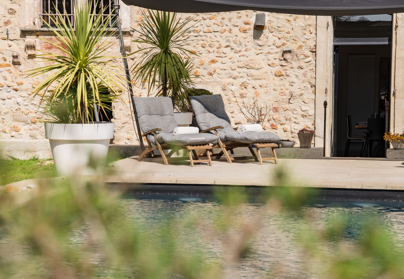 Maison à Tulette - La Mancelone, propriété d'exception à louer, avec piscine