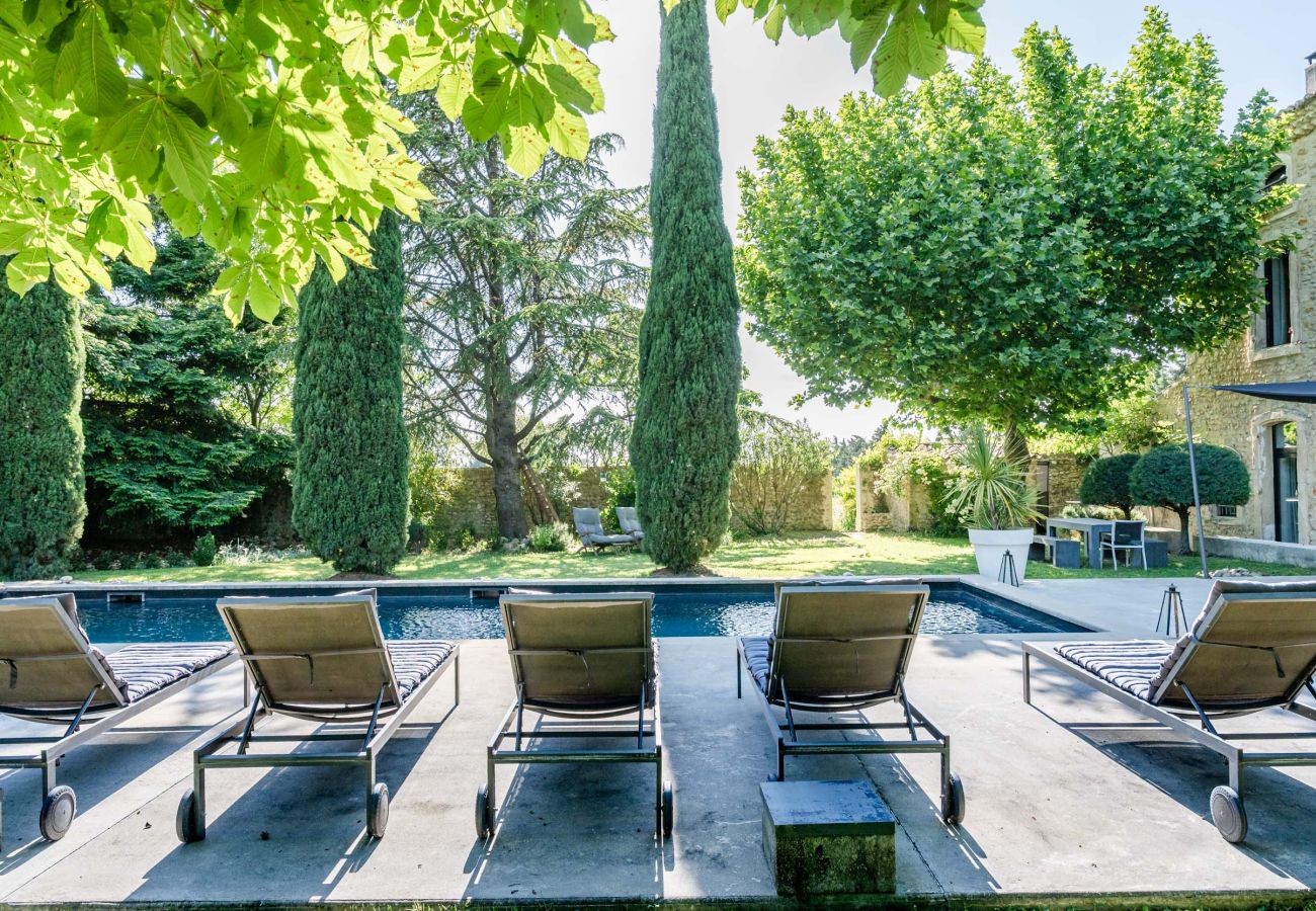 Maison à Tulette - La Mancelone, propriété d'exception à louer, avec piscine