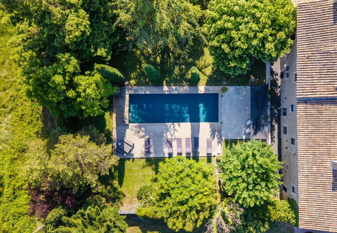 Maison à Tulette - La Mancelone, propriété d'exception à louer, avec piscine