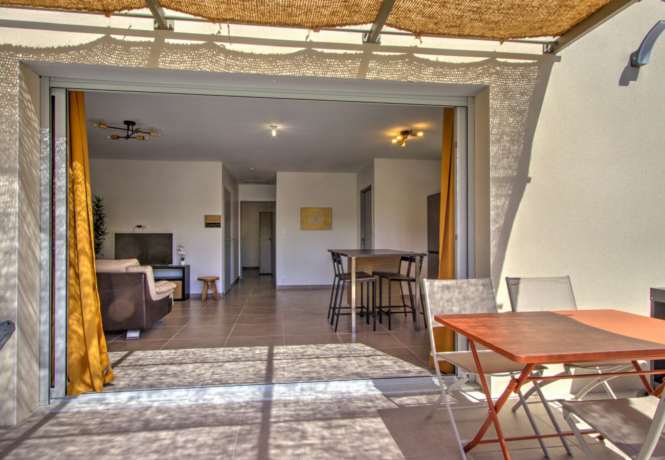 Villa à Suze-la-Rousse - Villa neuve avec piscine privée au coeur du village - 4 pers.