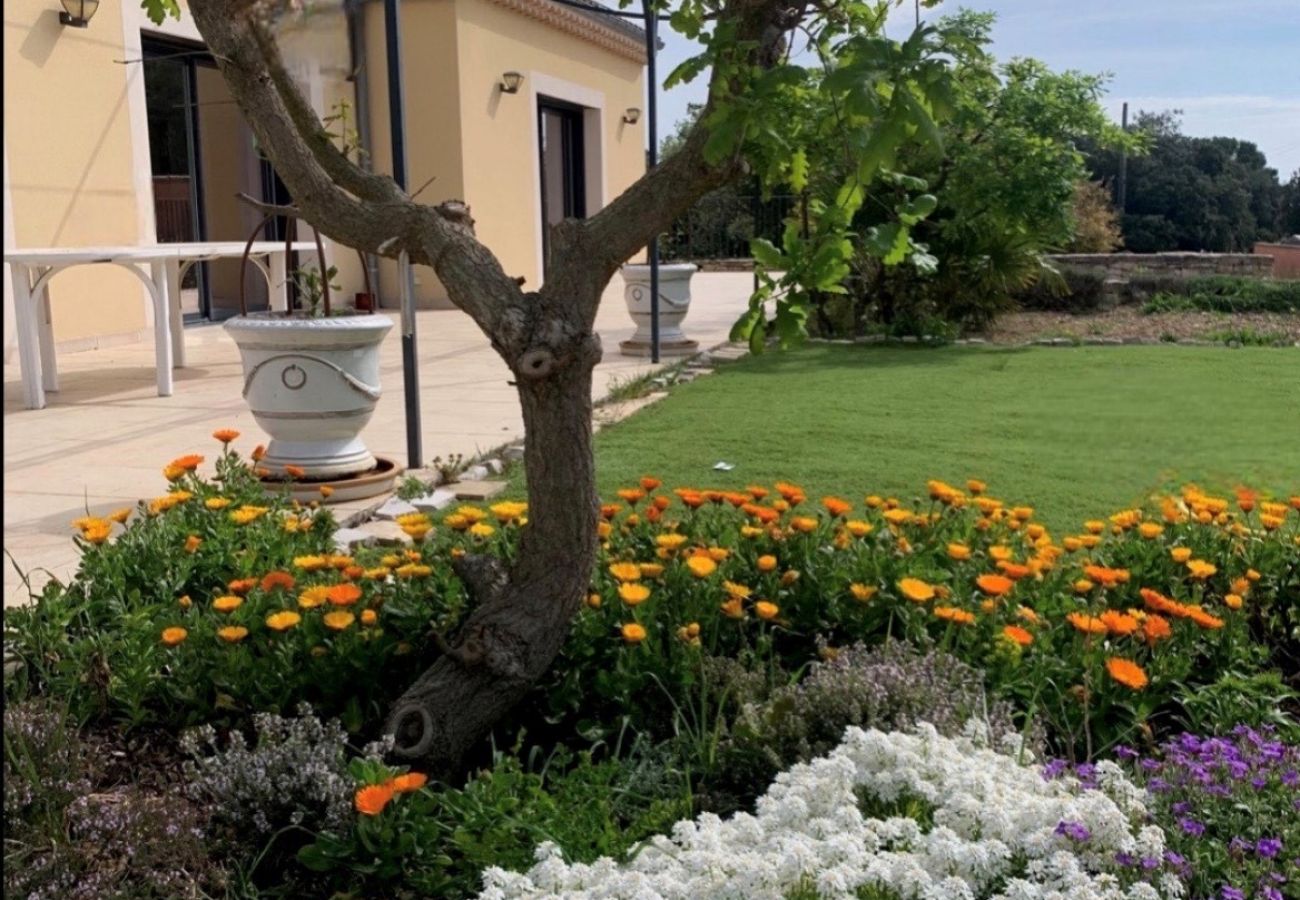 Villa à Saint-Restitut - Villa climatisée avec piscine privée – Accessible PMR – Drôme Provençale