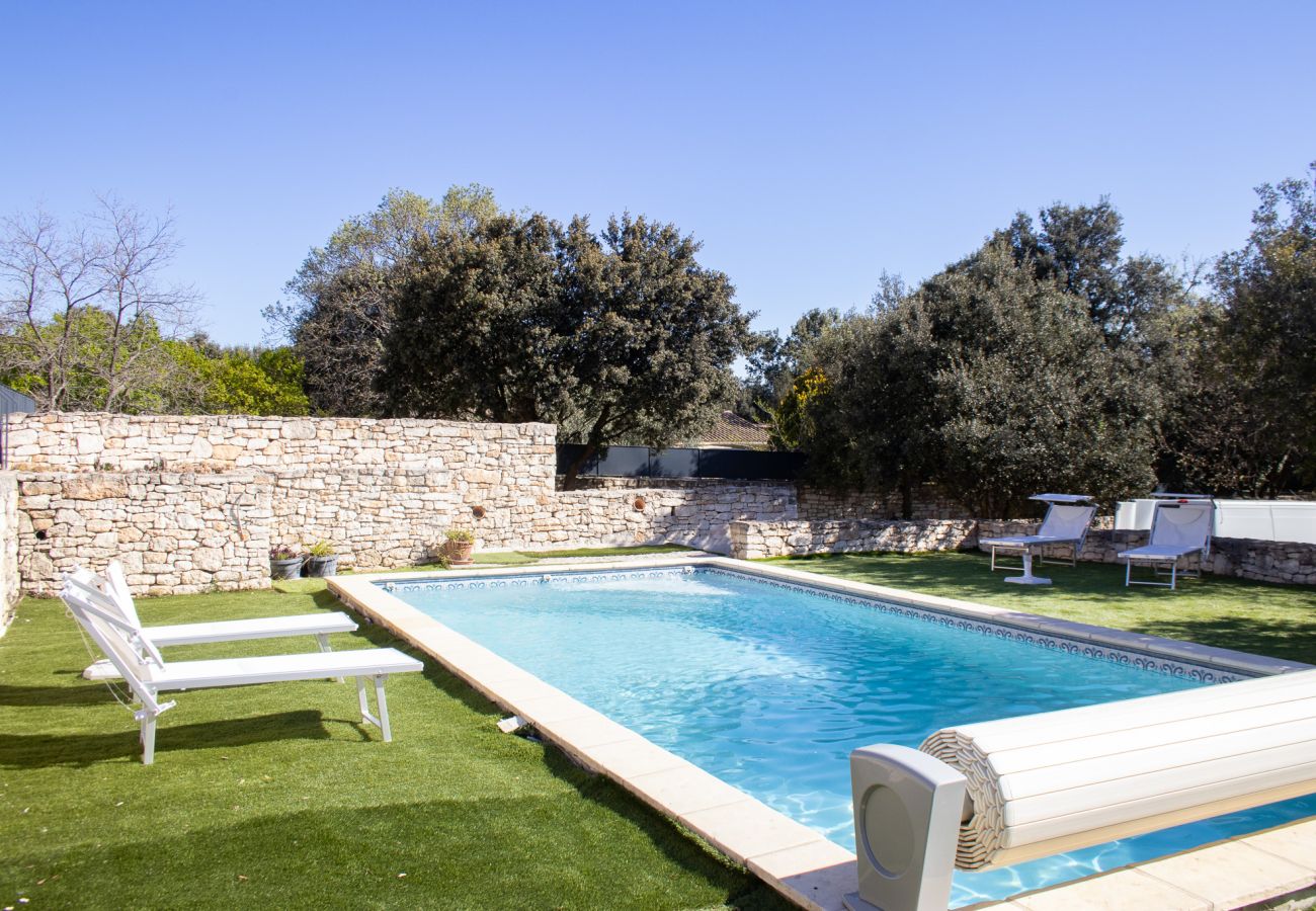 Villa à Saint-Restitut - Villa climatisée avec piscine privée – Accessible PMR – Drôme Provençale