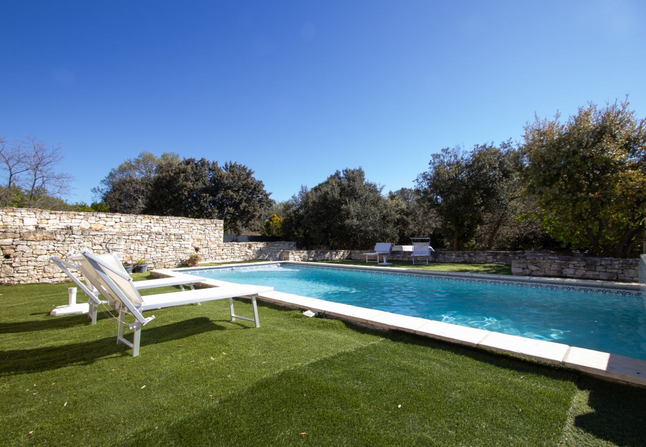 Villa à Saint-Restitut - Villa climatisée avec piscine privée – Accessible PMR – Drôme Provençale