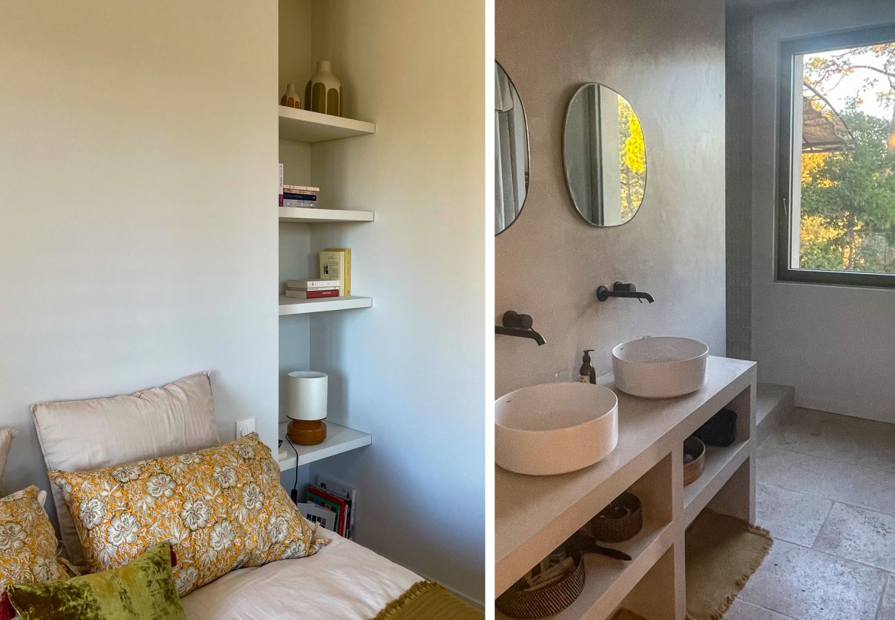 Maison à Saint-Restitut - Villa avec piscine et vue – Drôme provençale