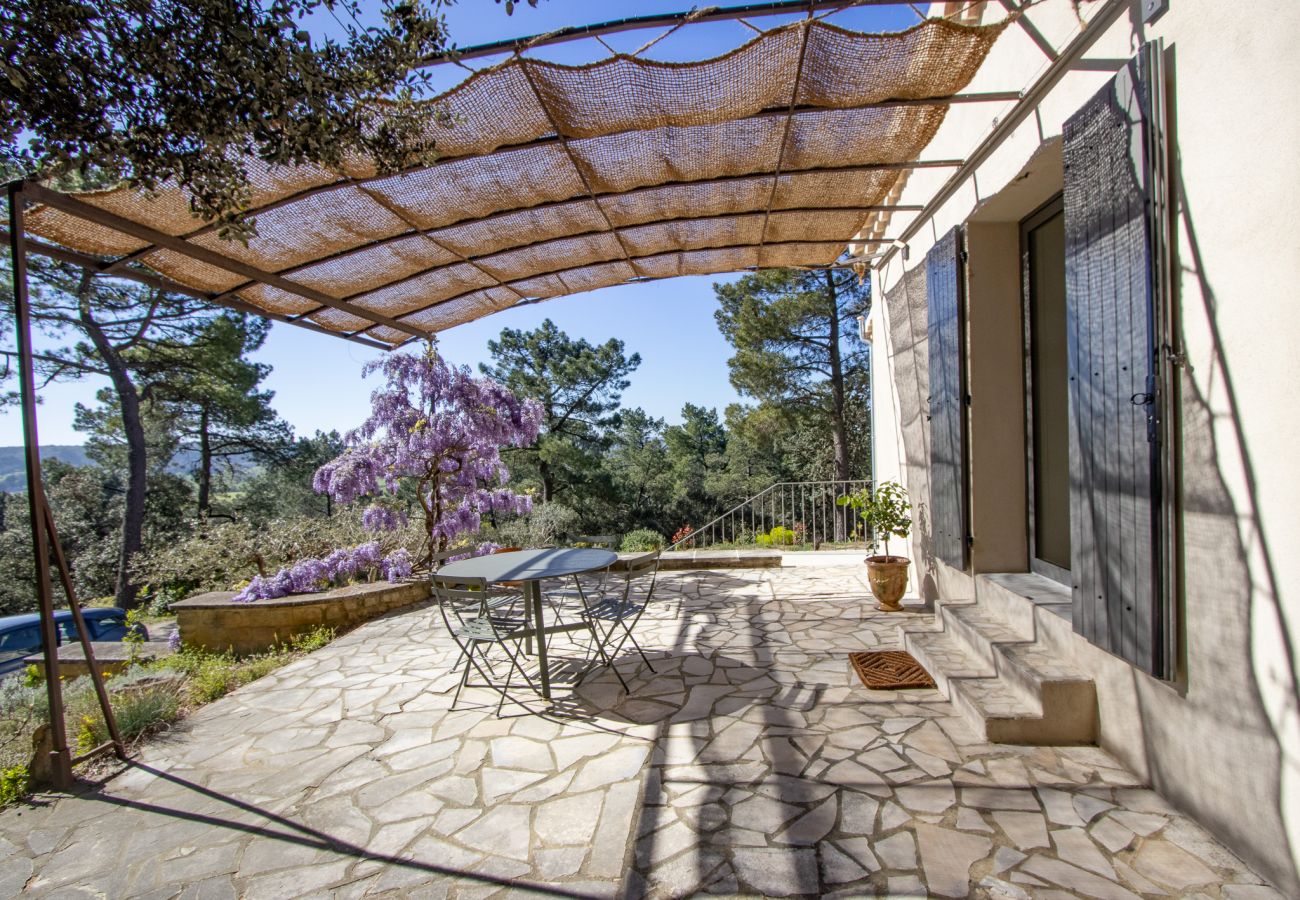 Maison à Saint-Restitut - Villa avec piscine et vue – Drôme provençale